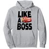 Disney Pixar Cars 3 McQueen Like A Boss Felpa con Cappuccio
