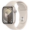 Apple Smartwatch Apple Watch Series 9 GPS Cassa 41mm in Alluminio Galassia con Cinturino Sport - M/L [MR8U3QL/A]