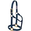 Weaver Leather Cavezza per cavallo in nylon, non regolabile, taglia media, colore blu navy