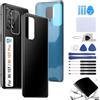 RongZy Coperchio Batteria per Xiaomi Mi 10T 5G Coperchio Posteriore per Xiaomi Mi 10T PRO 5G Cover Batteria per Telefono Sostituzione Copribatteria(Nero)