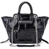 Kate Lee Nero, Borsa a Spalla o Tracolla in Pelle Mini Cabas Velya Donna, Small