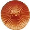 LANFIRE Cuscino di zucca Cuscino cuscino per pavimenti Cuscino decorativo Cuscino rotondo Zucca letto divano sedia cuscino sedile auto (35CM, Orange)