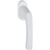 HOPPE 10805988 Maniglia per Finestra LIÈGE - Viti nascoste, 7 x 40 cm, Bianco