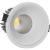Faro da Incasso 18W Foro Ø90mm Bianco IP40 CCT BRIDGELUX LED 3 Parabole Colore Bianco Variabile CCT