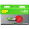 GP Batteries Batterie AA - Set da 16 | GP Super | Pile Stilo AA Alcaline da 1,5V / LR06 - Lunga Durata