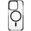 cellularline - Tetra Force Strong Guard Mag - iPhone 15 Pro - Cover Ultra Protettiva - Compatibile con Ecosistema Apple MagSafe - Trasparente