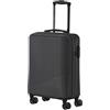 travelite 4 ruote valigia a mano piccola 34 litri, serie bagagli BALI: Trolley rigido in ABS conforme alle dimensioni del bagaglio a mano IATA, 55 cm.