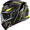 Premier Helmets Premier Devil Carbon ST Y - Nero e Giallo fluo