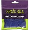 Ernie Ball, P09131, Plettri Medium in nylon stampati a iniezione, 0,72 mm, confezione da 50