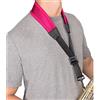 Protec NLS310MHP Less Stress - Tracolla regolabile per sassofono, 56 cm, colore: Rosa acceso