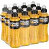 Powerade Orange Sport Drink - 12 Bottiglie da 500 ml, Bevanda Isotonica, Bottiglia Ergonomica in PET 100% Riciclabile con Tappo Sport, Soluzione di Carboidrati e Elettroliti