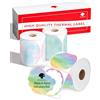 Phomemo Rotonde Etichettatrice M220 M250 M221 M120 M150 | M108 M110 M421 Stampante per Etichette, per Regalo, Etichette di Ringraziamento, 3 Roll, 50x50mm,140 Etichette/Rotolo