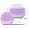 FOREO LUNA 4 go, spazzola per pulizia viso e massaggio viso rassodante, Favorisce l'assorbimento delle formule di skincare, Dispositivo da viaggio, Per tutti i tipi di pelle, Lavander