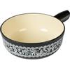 KUHN RIKON 32322 Fonduta di Formaggio, Ghisa, Nero