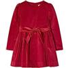 Mayoral Vestito Velluto per Bambine e Ragazze Rosso 3 Anni (98cm)