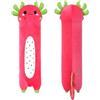 shownicer Peluche Axolotl Cuscino, Kawaii Axolotl Giocattolo Morbido, Animali di Peluche, Bambola di Peluche, Regalo per Bambini Ragazza 3+ Anni (Rosso, 50cm)