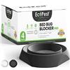 ECOPEST Trappole per Cimici dei Letti - Confezione da 4 | Bed Bug Blocker (PRO) Intercettori Trappole (Nera) | Monitor, Rilevatore e Trappola per Le Gambe del Letto