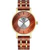 RORIOS Moda Orologio Legno da Uomo Orologio Analogico Al Quarzo Orologio Naturale Men Watches