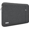 TECOOL Custodia PC Portatili per MacBook Air 13,6 Pollici M4 M3 M2 2025 2024 2022,MacBook Air/Pro 13 Pollici M2 M1 2022-2016,12,3-13 Surface Pro 11/10/9/8/7/7+/6 Porta Computer Sleeve,Grigio siderale
