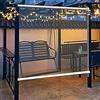 SANJIAOJIA Tenda a Rullo Trasparente,Pergolato Esterni Tende Impermeabili in PVC Plastica,Tende Avvolgibili Antipioggia per Balcone,per Cucina Bagno Finestra Ufficio,Larghezza x Altezza (140x280cm)