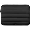bagasin Puffer Custodia per Laptop, 15,6 14 13,3 Pollici Sleeve per Laptop, Borsa/Caso da Trasporto per PC Computer Portatile (Nero, 13-13.3)