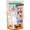 Catessy Snack croccanti per gatto 65 g - Salmone, Gamberetti e Trota