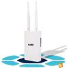KuWFi Router 4G LTE, KuWFi 150Mbps 3G 4G LTE Router CAT4 con Slot per schede SIM Funziona con Telecamera IP o Copertura WiFi Esterna con Antenna 2pcs Funziona con 3 (Tre) / Tim/Wind/Vodafone SIM Card
