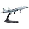 HANGOU 1/100 SU-57 Aereo da Caccia in Lega Pressofuso Modello per Regalo o Collezione