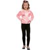 Smiffys Giacca Grease Pink Ladies, Rosa, con Logo Halloween