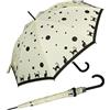 Knirps Ombrellone T.703 Stick Automatic Supernova, Cat-ecru, 103 cm, Motivo gatto