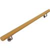 jiajulashou123 Corrimano in Legno Massello Ringhiera per Scale Antiscivolo di Sicurezza Kit Completo Moderno Passamano per Interni,Corrimano per Giardino di Casa (130 cm)