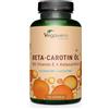 Vegavero BETACAROTENE PLUS Vegavero® | con Vitamina E + Astaxantina AstaZine® | Lucarotin® B SUN Beta Carotene | Integratore Attivatore Abbronzatura | 120 capsule GreenCaps®