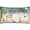 furn. Evans Winter Stag Copricuscino (Multi - 30x50cm)