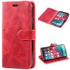 Mulbess Cover per iPhone XR, Custodia Pelle con Magnetica per iPhone XR [Vinatge Case], Vino Rosso