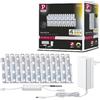 Paulmann 78870 Strip LED MaxLED 250 set base Smart Home Zigbee Tunable White 5m IP44 18W 230/24V 1350lm argentato LED protezione dagli spruzzi d'acqua
