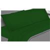 Passione per le tele Completo Letto Lenzuola Cotone Percalle, Lenzuola e 2 Federe da Letto, 100% Cotone Made In Italy, Biancheria da Letto Tinta Unita (matrimoniale, verdone)