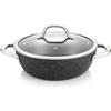 Tescoma PADELLA FONDA CON COPERCHIO ø 24 CM "PRESIDENT Stone"