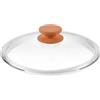 Tescoma COPERCHIO IN VETRO CON POMOLO IN SILICONE ø 32 CM "UNICOVER"