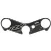 Resin Bike Adesivi Moto Compatibile con Yamaha R6 2006-2015. Protezione Forcella Sterzo da Urti e Graffi. Adesivo Resinato con Effetto 3D per Piastra Forcella Sterzo