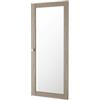 Porta di complemento in vetro per libreria quercia, 39x95,7 cm