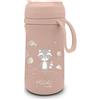 Nuvita Borraccia Bambini Termica in Acciaio - 350ml - English Rose