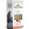 Almo Nature HFC Natural Buste 6 x 55 g Alimento umido per gatti - Salmone e Zucca