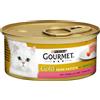 Gourmet Gold Mousse 12 x 85 g umido gatto - Trota e Pomodori