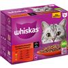 Whiskas 1+ buste 12 x 85 g Alimento umido per gatto - Selezione Classica in Salsa