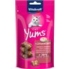Vitakraft Cat Yums Snack per gatto - Set %: 3 x 40 g Salsiccia di Fegato