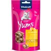 Vitakraft Cat Yums Snack per gatto - Set %: 3 x 40 g Formaggio