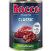 Rocco 1 x 400 g Alimento umido per cani - Classic Manzo con Selvaggina