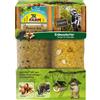 JR Farm JR Garden Barretta di arachidi Torre di arachidi incl. ricarica - Ricarica - 2 barrette da 350 g Peanut Bar Noci & Sambuco