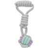 Trixie Gioco per cani Trixie Junior Palla con corda - L ca. 23 cm, Ø 6 cm