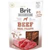 Brit Care Brit Jerky Fillets Manzo Snack cane - 80 g